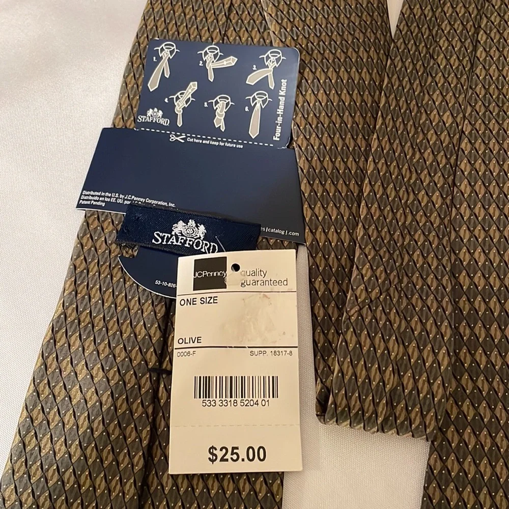 Stafford mens tie